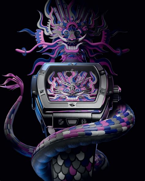 hublot chinese calligraphy|SPIRIT OF BIG BANG TITANIUM DRAGON .